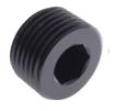 Kuva: Musta pistoke 1/2" NPT Black alu
