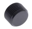 Kuva: Musta pistoke 1/16" NPT Black alu