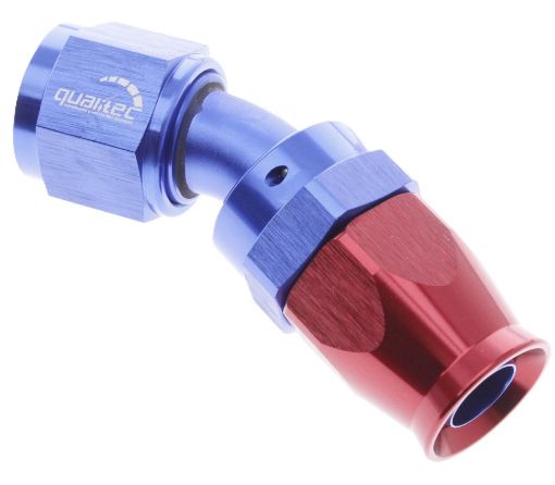 Kuva: 30 gr. PTFE AN-liitin - AN-3 - Punainen/sininen