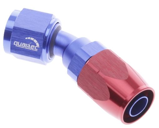 Kuva: 30° AN-8 fitting punainen/sininen