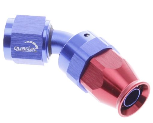 Kuva: 45 gr. PTFE AN-liitin - AN-3 - Punainen/sininen