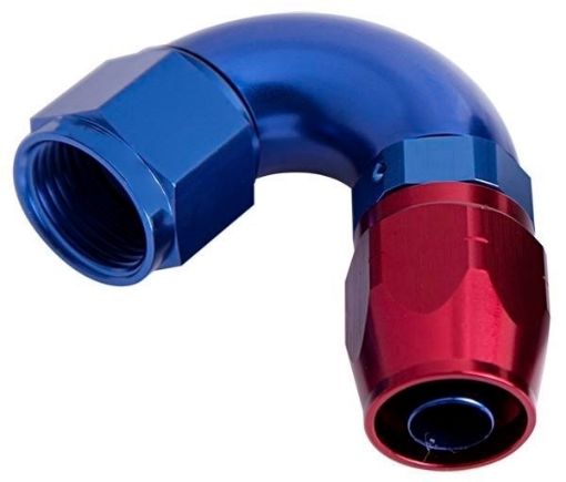 Kuva: 120 gr. PTFE AN-liitin - AN-8- Punainen/sininen - High Flow