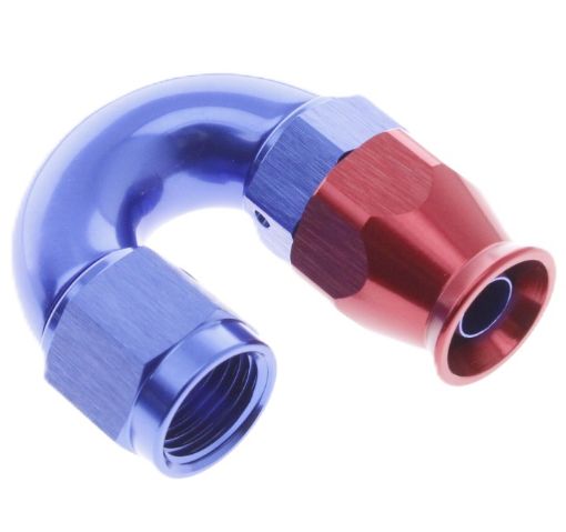 Kuva: 180 gr. PTFE AN-liitin - AN-4 - Punainen/sininen - High Flow