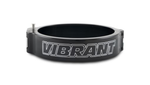 Kuva: Vibrant 4in O.D. Aluminized HD 2.0 Clamp - Anodized Black (Clamp Only)