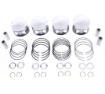 Kuva: Mercedes M102.962 - Special made JE pistons - With skirt coating