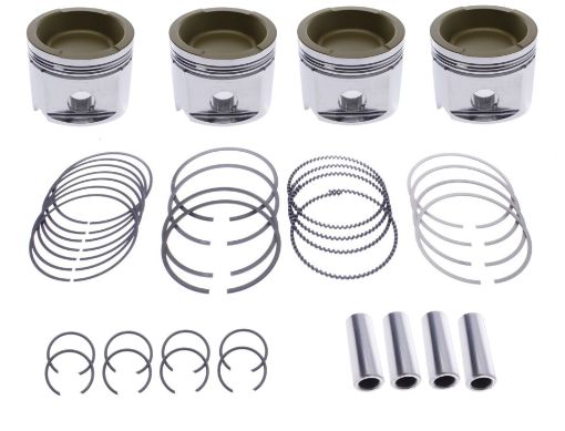 Kuva: JE-Pistons Custom Volvo 1.7L 8V - B18FT - Turbo - 8.5:1 - 81.50mm - Set of 4