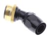 Kuva: 45° Quick Connect Hose Ends -Black/Gold - AN20