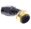Kuva: 45° Quick Connect Hose Ends -Black/Gold - AN20