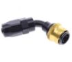 Kuva: 60° Quick Connect Hose Ends -Black/Gold - AN6