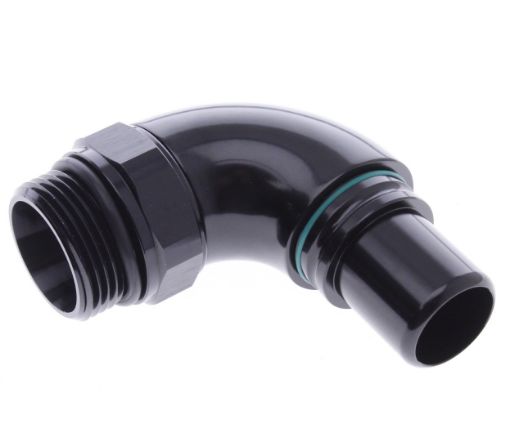Kuva: 90° AN16 - AN16 O-ring (1-5/16-12 SAE UNF) - Black