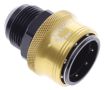 Kuva: AN male quick connect adapter -Black/Gold - AN16
