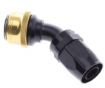 Kuva: 45° Quick Connect Hose Ends -Black/Gold - AN12