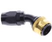 Kuva: 45° Quick Connect Hose Ends -Black/Gold - AN12