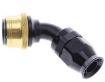 Kuva: 60° PTFE Quick Connect Hose Ends -Black/Gold - AN12