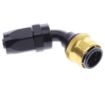 Kuva: 60° Quick Connect Hose Ends -Black/Gold - AN8