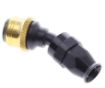 Kuva: 30° PTFE Quick Connect Hose Ends -Black/Gold - AN8