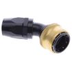 Kuva: 45° Quick Connect Hose Ends -Black/Gold - AN16