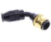 Kuva: 60° PTFE Quick Connect Hose Ends -Black/Gold - AN6
