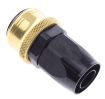 Kuva: Straight Quick Connect Hose Ends -Black/Gold - AN12