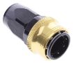 Kuva: Straight Quick Connect Hose Ends -Black/Gold - AN12