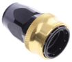Kuva: Straight Quick Connect Hose Ends - Black/Gold - AN20