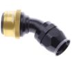 Kuva: 45° PTFE Quick Connect Hose Ends -Black/Gold - AN16