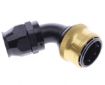 Kuva: 60° PTFE Quick Connect Hose Ends -Black/Gold - AN16