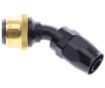 Kuva: 45° Quick Connect Hose Ends -Black/Gold - AN10