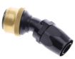 Kuva: 30° Quick Connect Hose Ends -Black/Gold - AN16