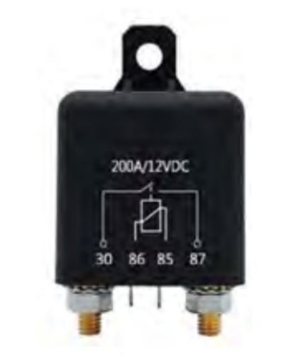 Kuva: Sähköinen pääkytkin 12v (MAX 200A)