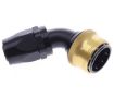 Kuva: 60° Quick Connect Hose Ends -Black/Gold - AN16