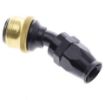 Kuva: 30° PTFE Quick Connect Hose Ends -Black/Gold - AN10