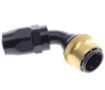 Kuva: 60° Quick Connect Hose Ends -Black/Gold - AN10