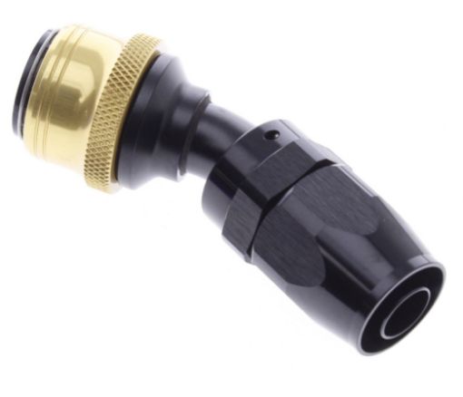 Kuva: 30° Quick Connect Hose Ends -Black/Gold - AN10