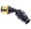 Kuva: 45° PTFE Quick Connect Hose Ends -Black/Gold - AN8
