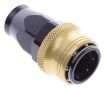 Kuva: Straight PTFE Quick Connect Hose Ends -Black/Gold - AN10