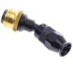 Kuva: 30° PTFE Quick Connect Hose Ends -Black/Gold - AN6