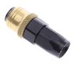 Kuva: Straight Quick Connect Hose Ends -Black/Gold - AN4