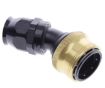 Kuva: 30° PTFE Quick Connect Hose Ends -Black/Gold - AN16