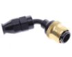 Kuva: 60° PTFE Quick Connect Hose Ends -Black/Gold - AN4