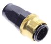 Kuva: Straight Quick Connect Hose Ends -Black/Gold - AN8