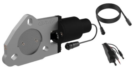 Kuva: QTP 2.5in Bolt-On QTEC Electric Cutout Valve - Single