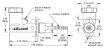 Kuva: Wilwood Aluminum Master Cylinder 0,625" Bore - Integral Reservoir - Tuotenro 260-2636