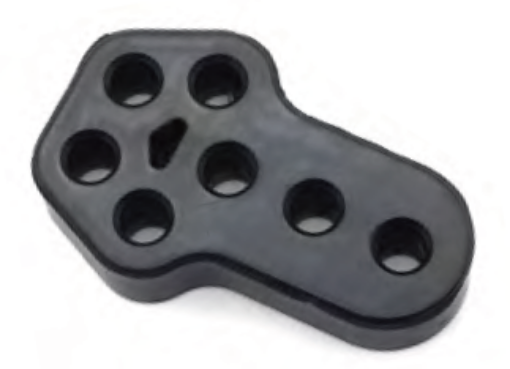 Kuva: Universal muffler hanger - Black