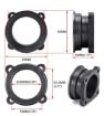 Kuva: 2.5" to 3" V-Band Turbo Downpipe Exhaust Flange Adapter 4 Bolts